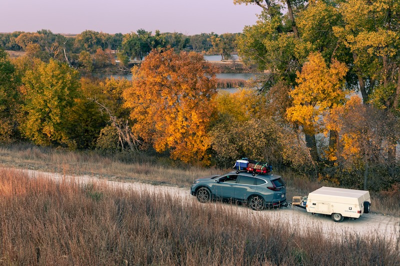 Towing a Pop Up Camper